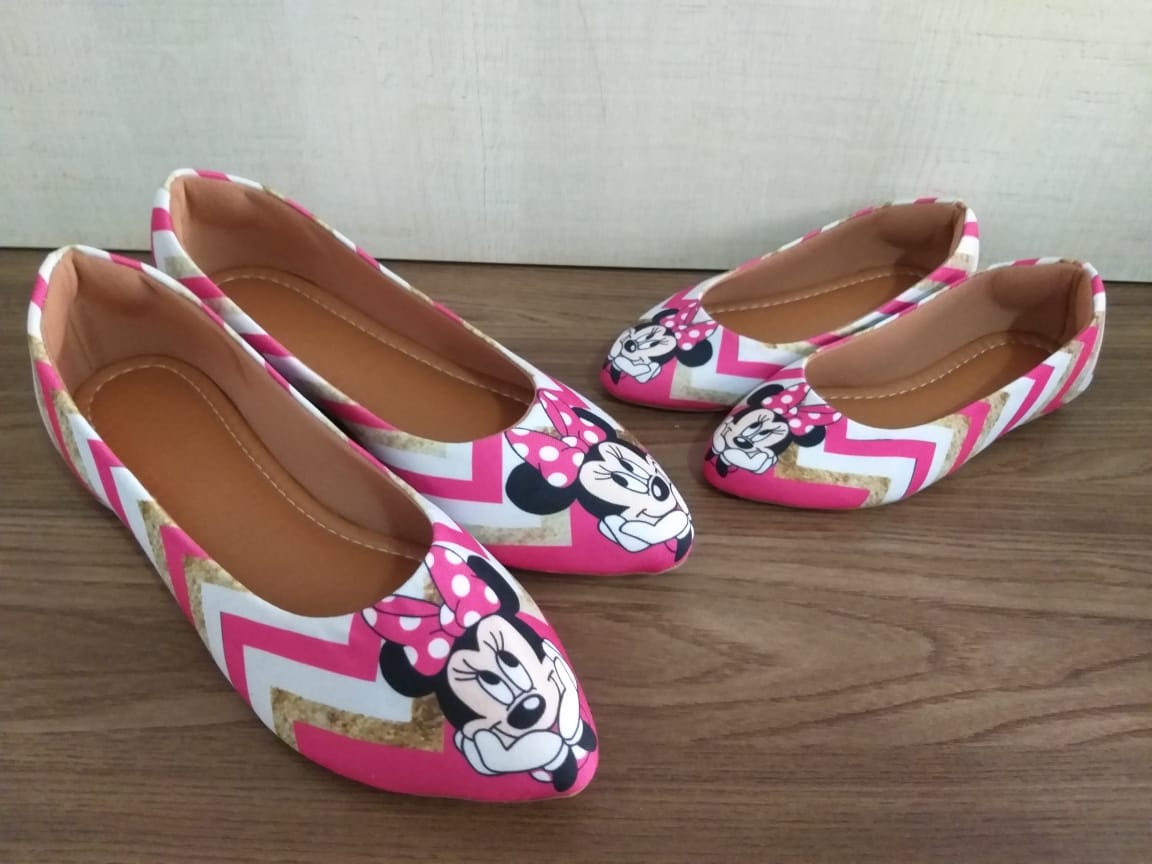 Sapatilha Infantil Mickey Minnie Disney Tam. 23 ao 33